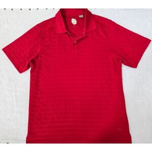 Callaway X Series Golf Polo Mens Medium Red Performance Athletic Shirt
